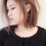 春はこのスタイルで決まり!ブラントボブ