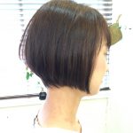 頭の形をキレイにみせるショートボブ!
