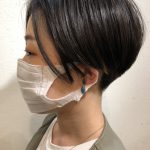 お洒落刈り上げショートボブ