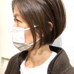 秋のショートボブ
