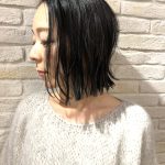 ミニマム切りっぱなしボブ